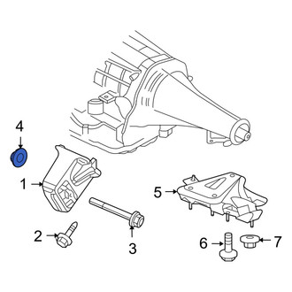 Ram OE - Engine Mount Nut