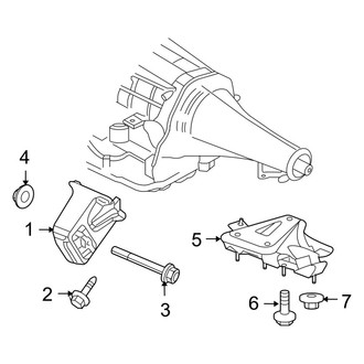 Ram OE - Engine & Transmission Mounting (3.7L)