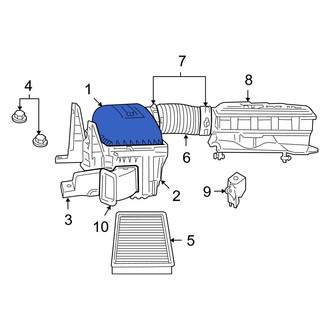 Ram OE - Upper Air Filter Housing