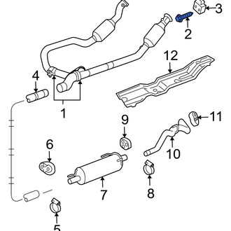 Ram OE - Catalytic Converter Bolt