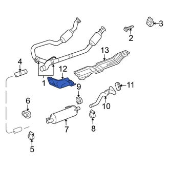 Ram OE - Front Floor Pan Heat Shield