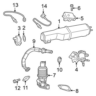 Ram OE - Emission System - Emission Components (1500 4.7L)