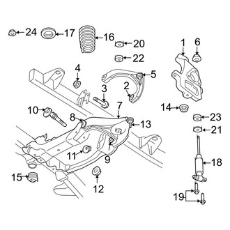 Ram OE - Front Suspension - Suspension Components (1500 RWD)