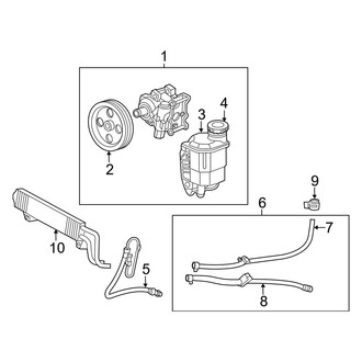 Ram OE - Steering Gear & Linkage - Pump & Hoses (1500)