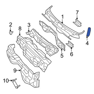 Ram OE - Right Cowl Side Panel