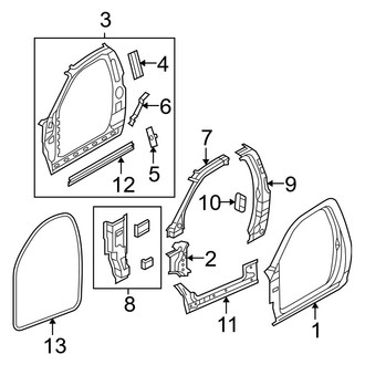 Ram OE - Cab - Uniside (Regular Cab), (1500 Express / Outdoorsman / SLT / Sport / ST / Tradesman / Tradesman HD Regular Cab)