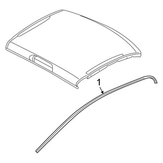 Ram OE - Cab - Exterior Trim (Regular Cab), (1500 Express / Outdoorsman / SLT / Sport / ST / Tradesman / Tradesman HD Regular Cab)