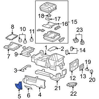 Ram OE - Left Console Panel