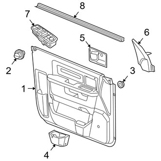 Ram OE - Front Door - Interior Trim