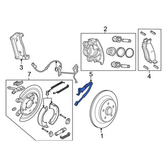 Ram OE - Rear Left Brake Hydraulic Hose