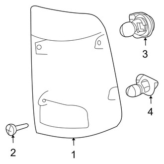 Ram OE - Rear Lamps - Tail Lamps (1500)