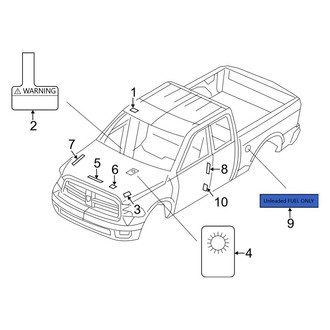Ram OE - Fuel Information Label