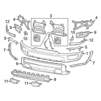 Ram OE - Front Bumper - Bumper & Components (Rebel)