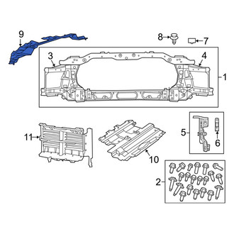 Ram OE - Front Radiator Support Access Cover