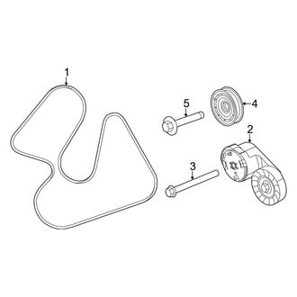 Ram OE - Cooling - Belts & Pulleys (Flex)