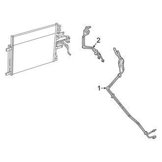 Ram OE - Cooling - Trans Oil Cooler Lines (Big Horn / Express / HFE / Laramie / Lone Star / Outdoorsman / Rebel / SLT / Tradesman Flex)