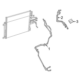 Ram OE - Cooling - Trans Oil Cooler Lines (4.7L)
