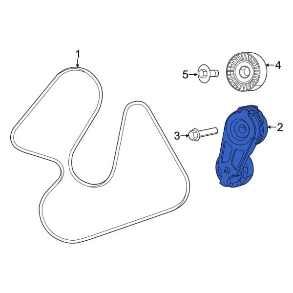 Accessory Drive Belt Tensioner Assembly