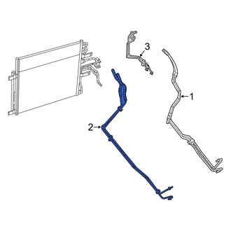 Ram OE - Automatic Transmission Oil Cooler Hose Assembly