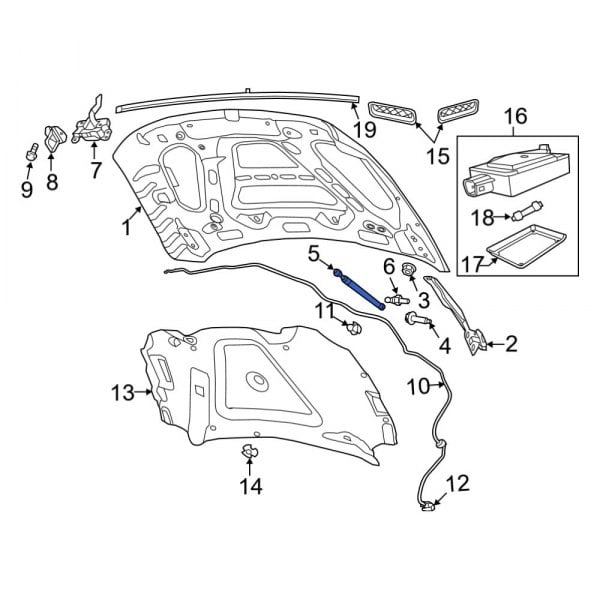 Hood Lift Support