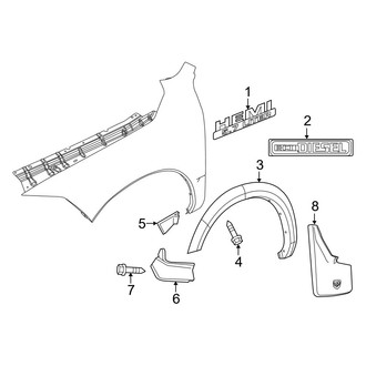 Ram OE - Fender - Exterior Trim