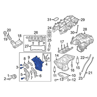 Ram OE - Engine Timing Cover