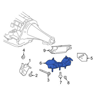 Ram OE - Automatic Transmission Mount