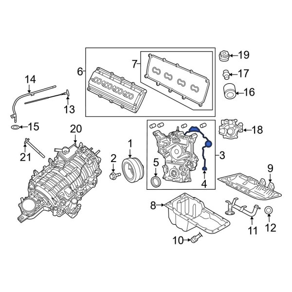 Engine Timing Cover Gasket