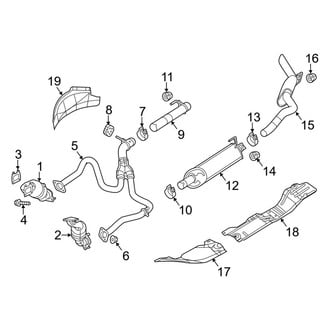 Ram OE - Exhaust System - Exhaust Components (Flex)