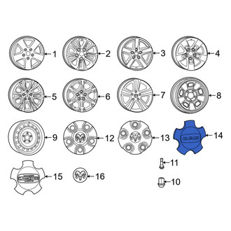 Ram OE - Wheel Cap