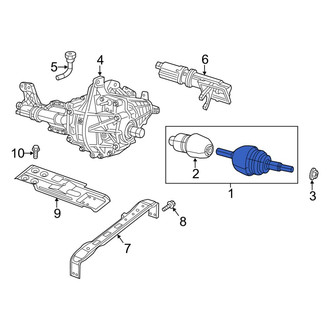 Ram OE - Front CV Axle Assembly