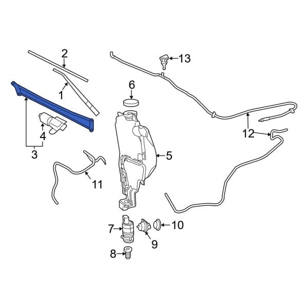 Windshield Wiper Linkage