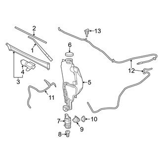 Ram OE - Windshield - Wiper & Washer Components