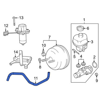 Ram OE - Brake Vacuum Hose