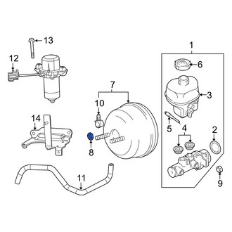 Ram OE - Power Brake Booster Nut