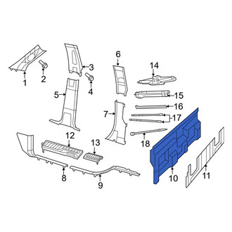 Ram OE - Rear Sound Absorber