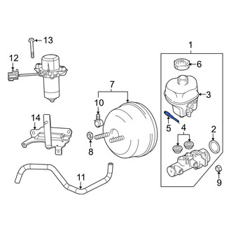 Ram OE - Brake Master Cylinder Reservoir Bolt
