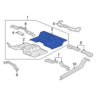 Ram OE - Rear Floor Pan