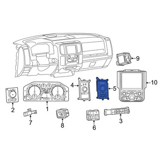 Mopar® - Automatic Transmission Shifter Assembly