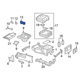 Ram OE - Console Mat