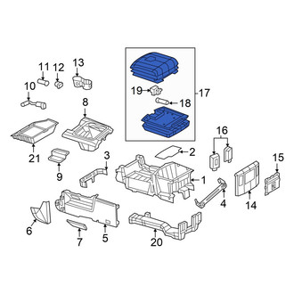 Ram OE - Center Console Armrest