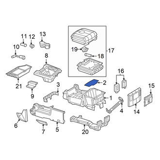 Ram OE - Console Mat