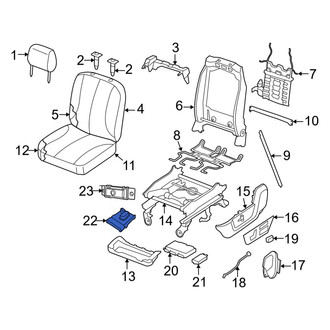 Ram OE - Front Left Power Seat Switch