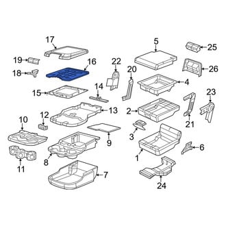 Ram OE - Front Console Trim Panel