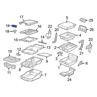 Ram OE - Folding Seat Latch Release Handle
