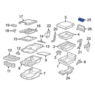 Ram OE - Console Air Vent