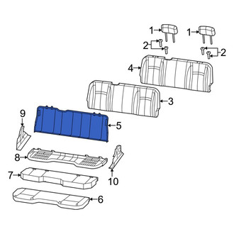 Ram OE - Rear Seat Back Frame