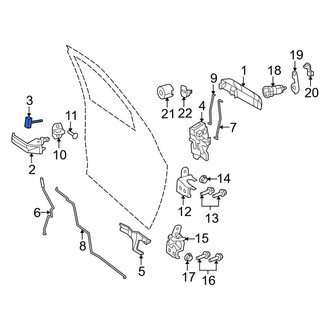 Ram OE - Rear Door Stop