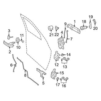 Ram OE - Front Door - Lock & Hardware (1500)