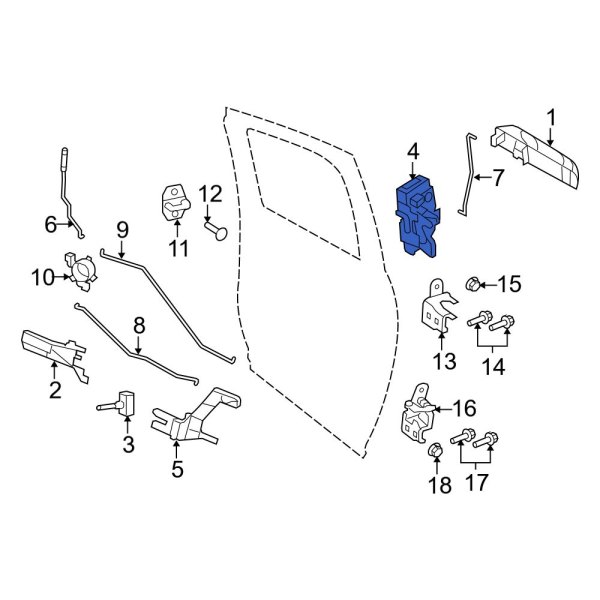 Door Latch Assembly